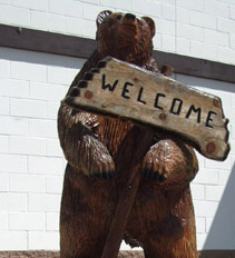 This is definitely a "Hiker Town"!