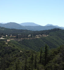 View of the youth camp on missile base