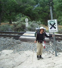 The PCT has its own private RR crossing!